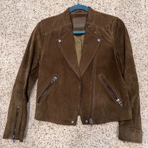 BlankNYC Suede Moto Jacket